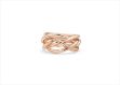 Rose Gold Plated Twisted Ring