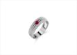 Solitaire Mens Ring