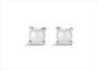 Silver Plated CZ Studded Pearl Set Stud Earring