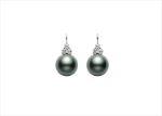 White Gold Plated | Pearl Earrings