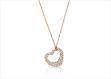 CZ Studded Heart Shape Pendant