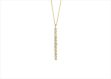 Gold Plated CZ Studded Pendant