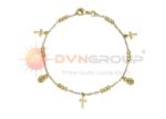 Gold Plated Virgin DE Cobra Bracelet