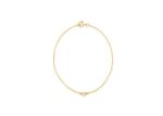 Gold Plated Solitaire Fashion Bracelet