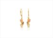 Butterfly Charms Leverback Animal Earrings