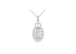 CZ Studded Mother Mary Fashion Pendant