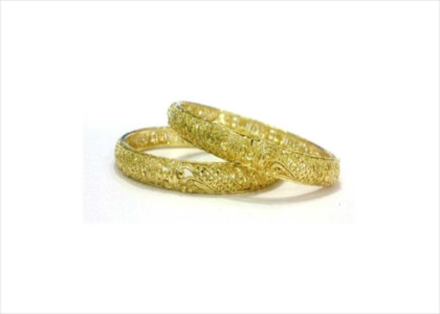 Gold Plated | Lace Bangles