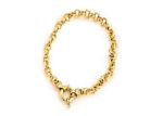 Gold Plated Mens Belcher Bracelet