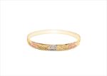 3 Tone Plated | Half Round Bangles