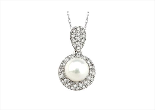 White Gold Plated | Pearl Pendants