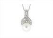 White Gold Plated | Pearl Pendants