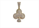 Playing Card Element Pendant