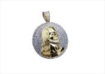 Huge Jesus Medallion Hip Hop Pendant