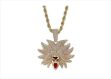 Dragon Ball Z Iced Out Pendant
