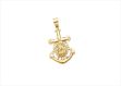 Religious Mother Mary Anchor Pendant