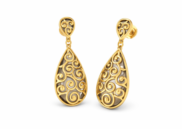 Statement Gold Earrings