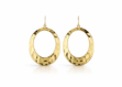 14kt yellow gold plated earrings