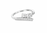 CZ Diamond Ring for Mom