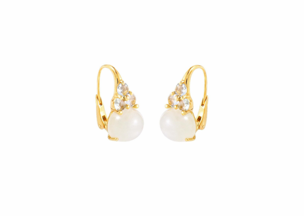 Gold Plated Clip Earrings