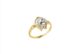 Gold Plated Horseshoe Ring