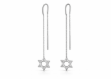 Star of David earrings