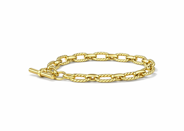 modern gold chain bracelet