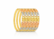 6MM Numeric Tri Color Semanario Bangles