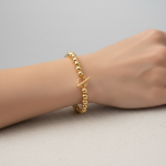 Gold Plated Beaded Bracelet