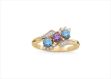 CZ Studded Gemstone Ring