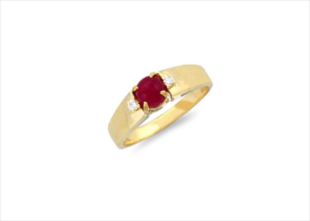 Gemstone Mens Ring