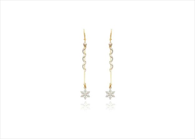 Two Tone Plated | Chandelier Earrings