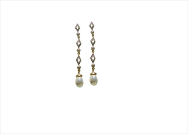Gold Finish Earrings