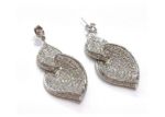 Rhodium Plated | Chandelier Earrings