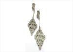 Rhodium Plated | Chandelier Earrings