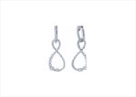 Rhodium Plated | Chandelier Earrings