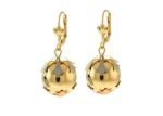 Three Tone Dangle Earrings
