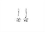 Rhodium Plated | Chandelier Earrings