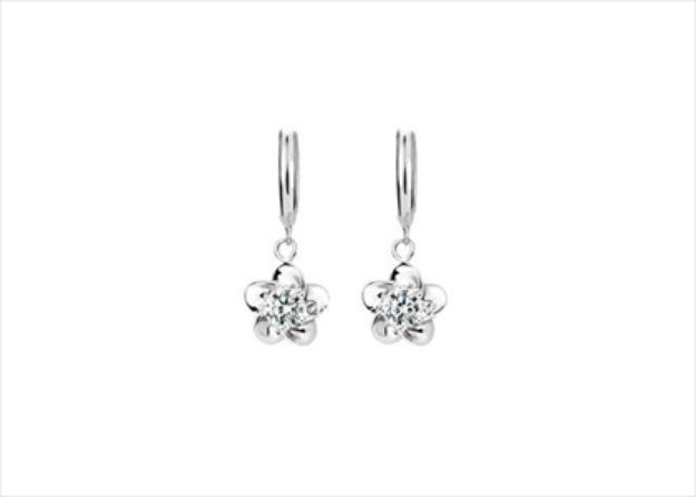 Rhodium Plated | Chandelier Earrings