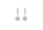 Rhodium Plated | Chandelier Earrings