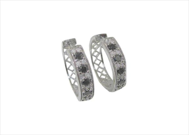 Rhodium Plated | Chandelier Earrings