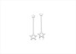 Rhodium Plated | Chandelier Earrings