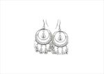 Elegant Silver Earrings