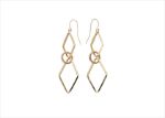 Rose Gold Plated | Chandelier Earrings