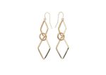 Rose Gold Plated | Chandelier Earrings