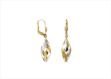 Elegant Dual Tone Earrings