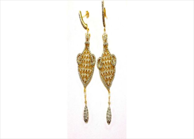 Bridal Gold Earrings