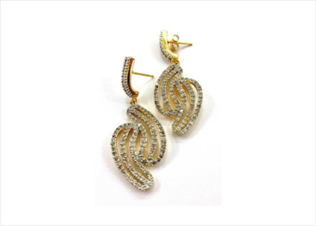 Bridal Gold Earrings