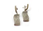Silver Tone Dangle Earrings