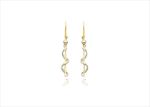 Elegant Dual Tone Earrings