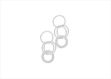 Rhodium Plated Earrings